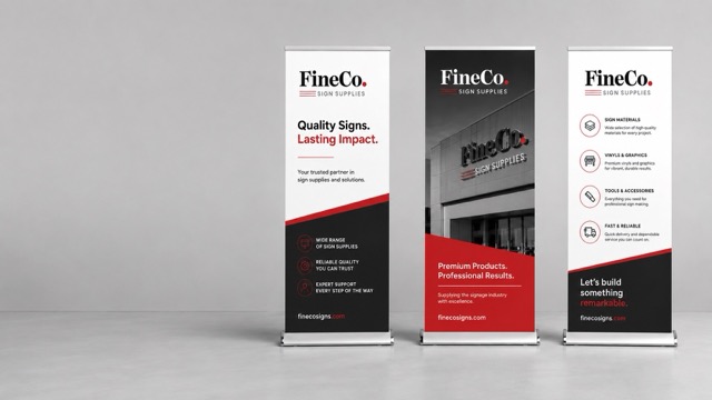 Wholesale roll goods and sign supply materials